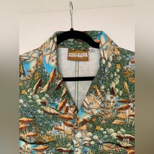 Rare Big Bud Press Fungi Fantasy L Short Sleeve Jumpsuit EXCELLENT CONDITION